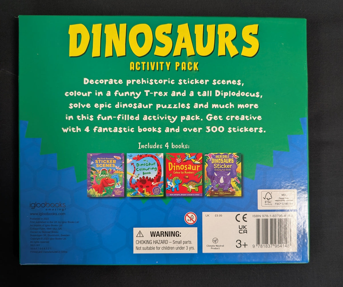Dinosaurs activity pack – The Etches Collection Shop