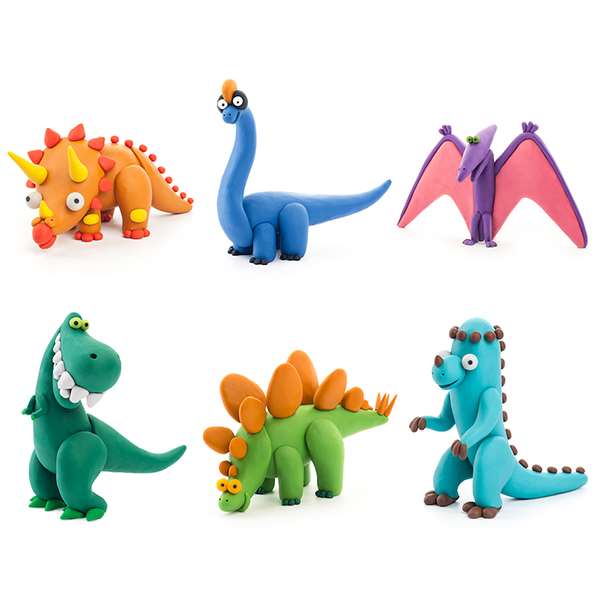 Dinosaur Hey Clay Modelling Kit The Etches Collection Shop