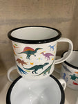 Nature Planet Enamel Dino Mug