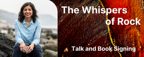 THE WHISPERS OF ROCK: STORIES FROM THE EARTH - Book Signing and Talk 28th October