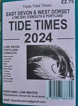Tide Times 2024 - East Devon & West Dorset