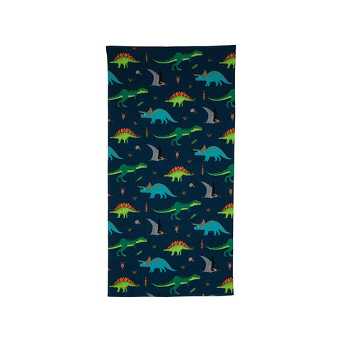 Nature Planet Bath Towel Dinosaur