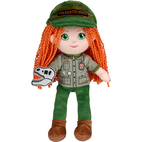 Girl Palaeontologist Soft Toy