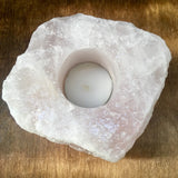 Rose Quartz Tealight Holder