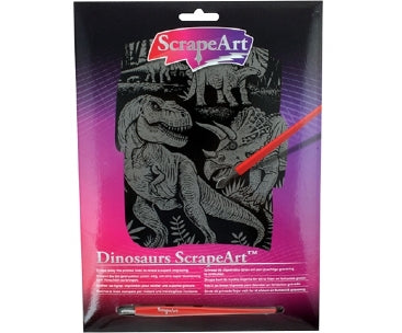 Dinosaurs Scrape Art