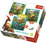3 in 1 Dinosaur Jigsaw Puzzle